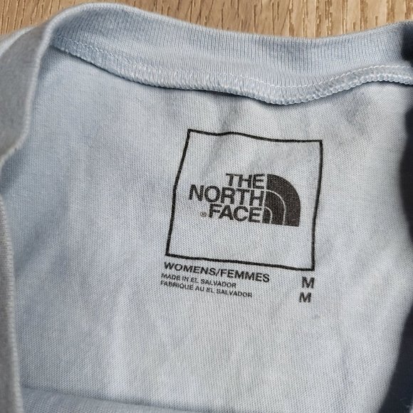 The North Face half dome blue cropped muscle tank top size medium - Picture 3 of 3